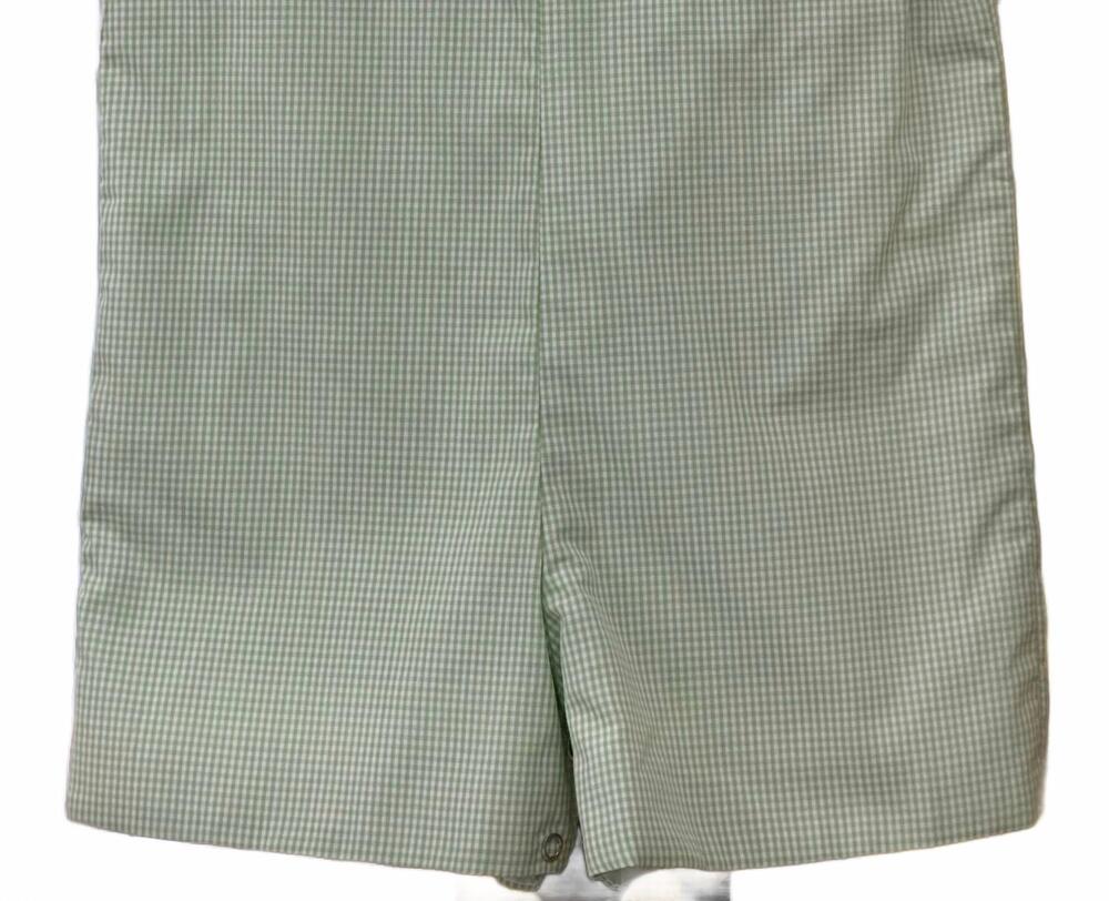 NEW LULU BEBE kids' insect smocked shortall in green